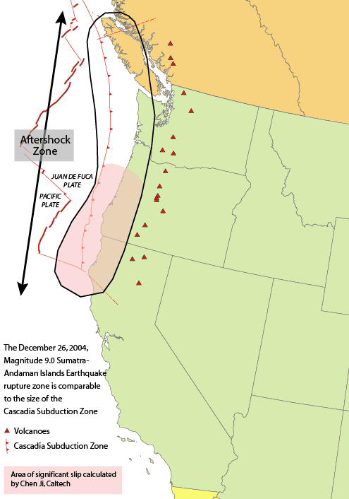 Cascadia earthquake